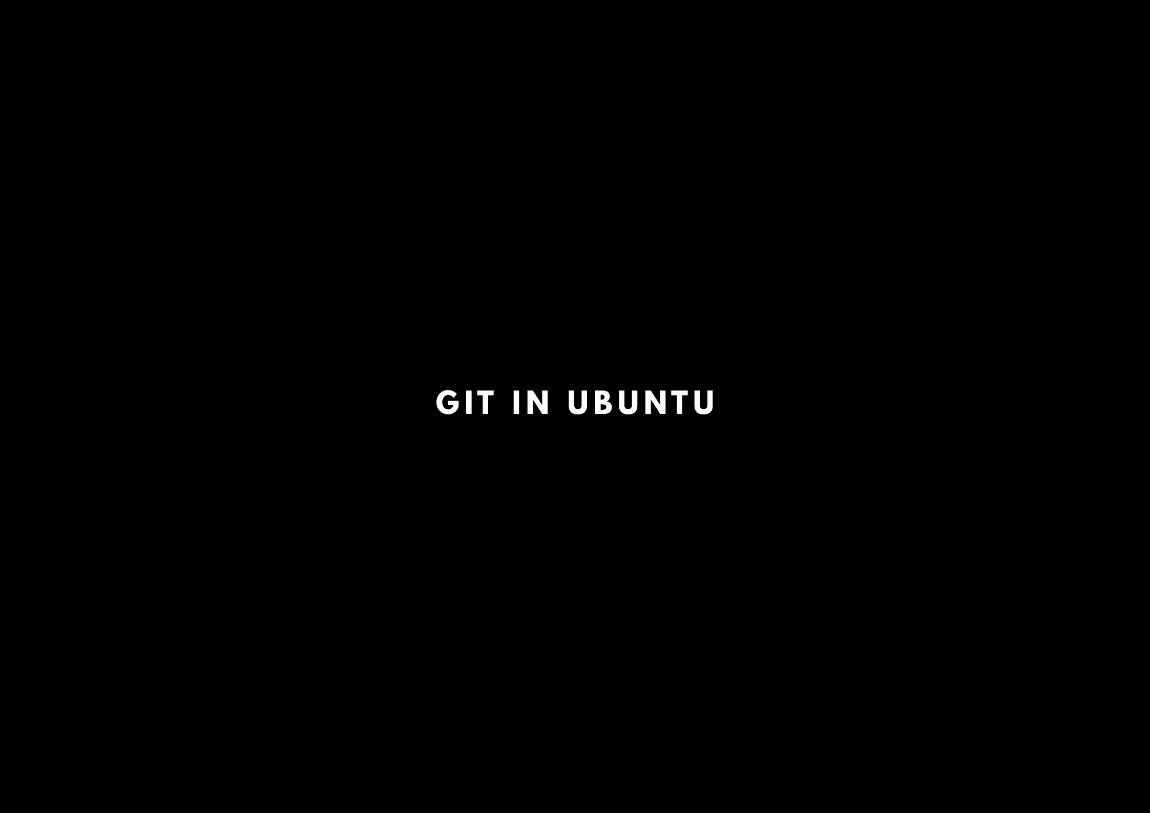 Ubuntu Git Installation with SSH Setup