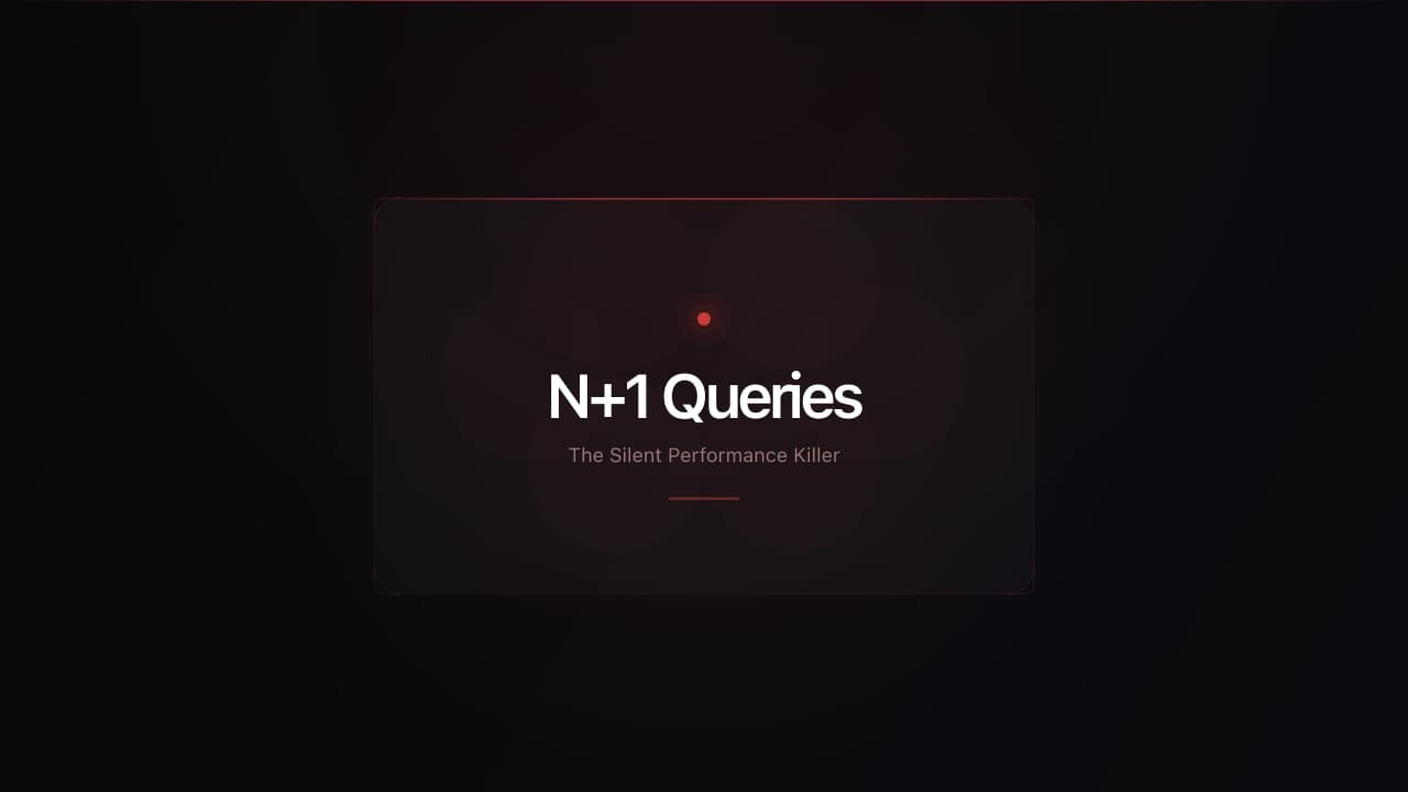 N+1 Queries: The Silent Performance Killer in NestJS + TypeORM
